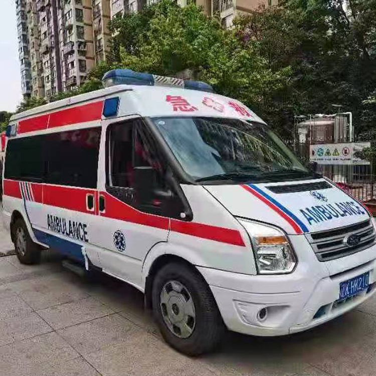 道真术后行动不便回家租赁救护车